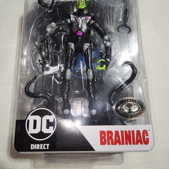 Dc Direct Page Punchers Platinum Edition Brainiac - Picture 3 of 7